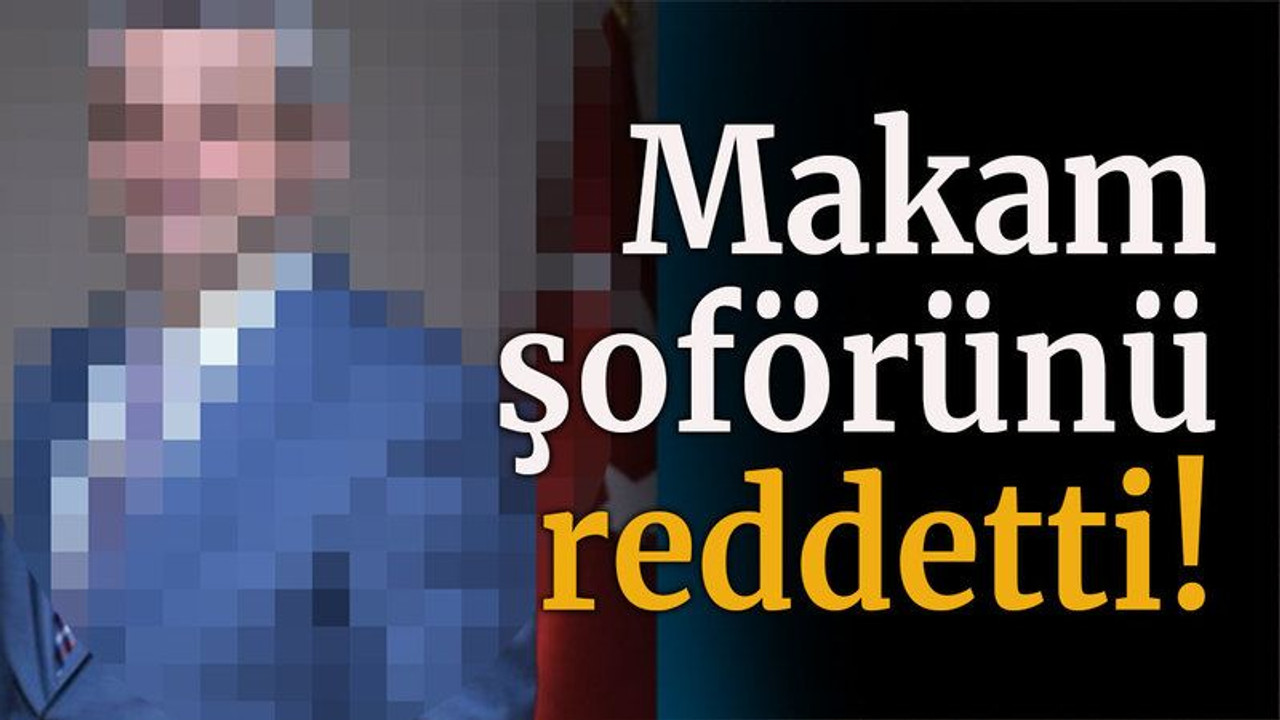 Makam şoförünü reddetti!